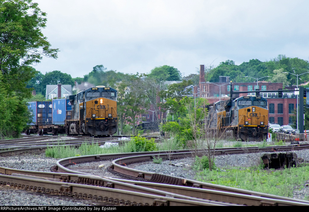 I022 passes the previous day's ethanol train power